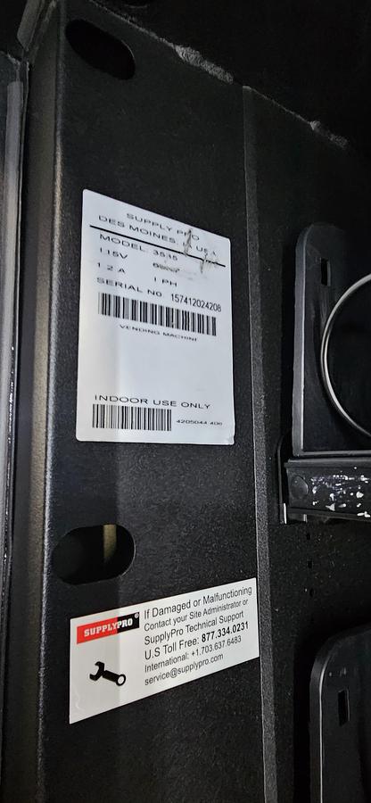 Used SUPPLYPRO INTELLIGENT INDUSTRIAL VENDING MACHINE – TOUCHSCREEN INVENTORY MANAGEMENT SYSTEM – 2024 – TESTED