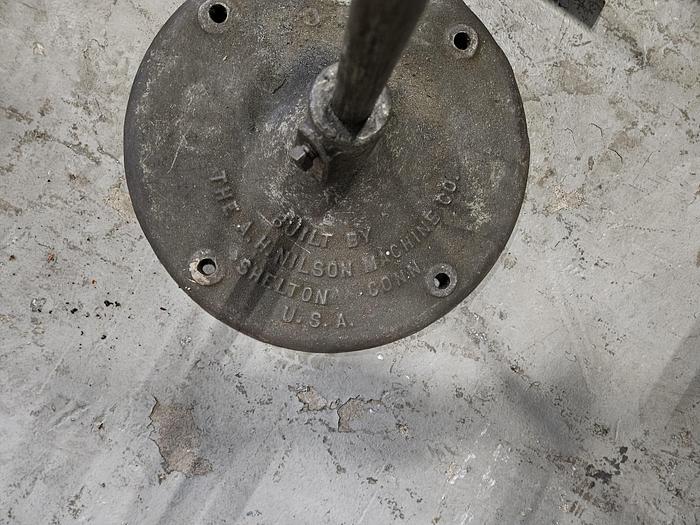 Used Littell 24 inch Reel Payoff for feeding metal stock to power punch press