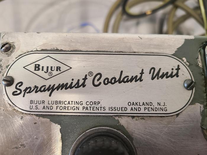 Used BIJUR Spraymist Coolant Unit for cutting Metal on Milling Lathe Saw Machinery Metal Lubrication