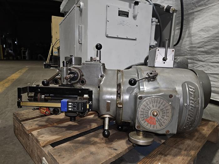 Used Bridgeport Variable Speed Mill Head 1-1/2 HP 230V 3 Phase HEAD REPLACEMENT ...TESTED!!!