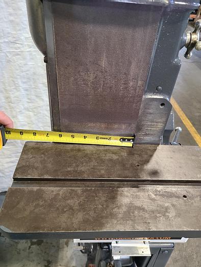 Used 6 Inch Dayton Belt Sander 110 Volt Cast Iron Heavy Duty