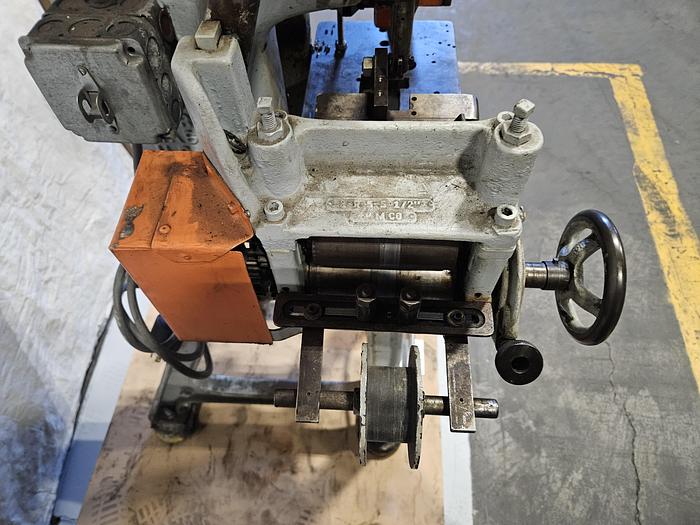 Used Perkins 9 Ton Punch Press Crimping Stamping Steel Brass