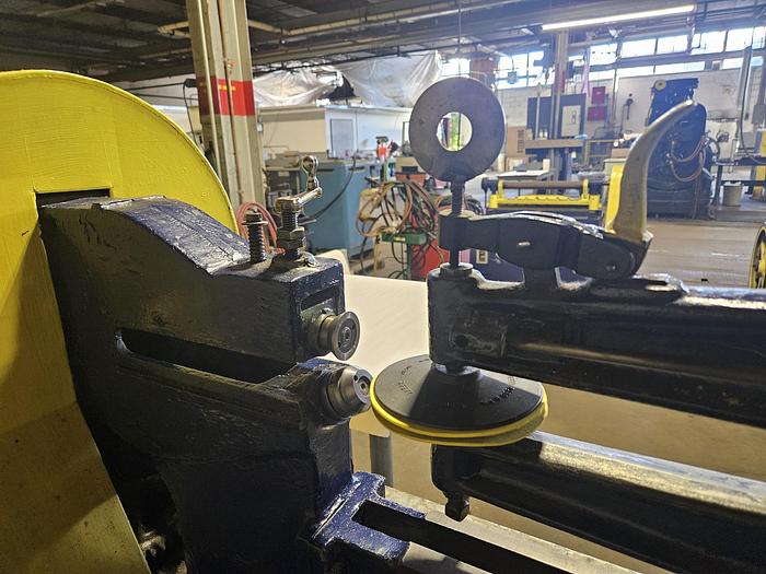 Used Pexto Model 299B Motorized Ring & Circle Cutter sheet metal shear 20 GA x 42" 110V