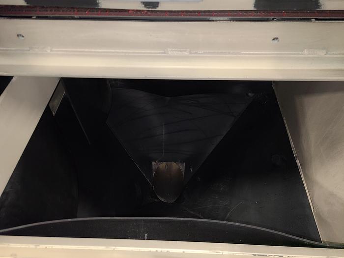 Used Empire Automatic Inline Conveyer Sand Blasting Machine Complete System Model # IL 885