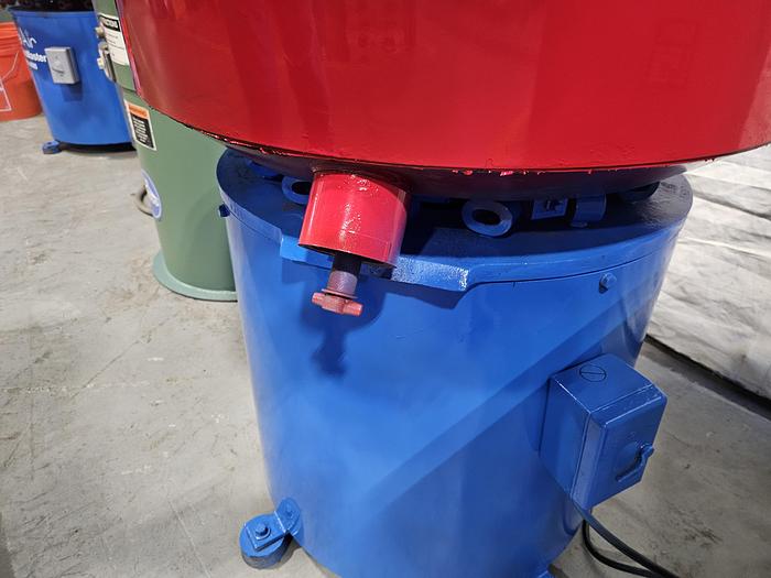 Used Belair FM-4000 1.3 CF Vibratory Finishing Machine 110V Polish Metal Plastic Debur