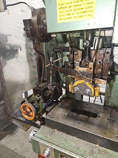 Used 15 Ton Rousselle Punch Press Air Clutch Air Brake 2" Stroke Variable Speed Control