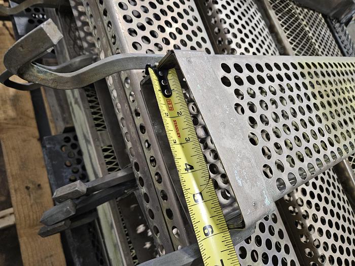 Used Lot of 36 Anode Baskets Titanium for Electroplating Plating Anode Holders for Tank... one price!