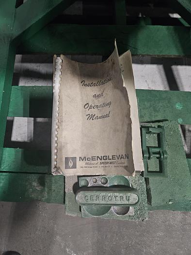 Used Speedy Melt High Temp Tilt & Pour Furnace Brass Copper Needs Gas Burner