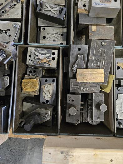 Used Military Insignia Tooling for making Medals Rank Designations Hundreds of Styles for punch press