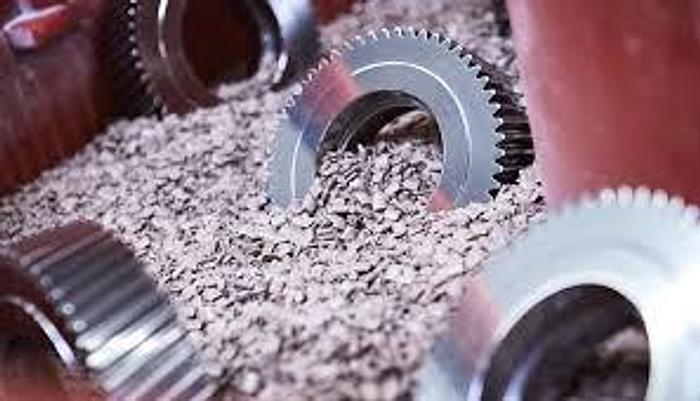 Used Sweco 10 Cubic Ft. Vibratory Finishing Machine Automatically Finish Metal or Plastic... Pristine!!