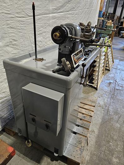 Used Wade American Made Dove Tail Turret Metal Lathe with Tooling RARE!