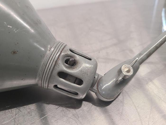 Used 35 Inch Work Light Industrial Steam Punk Lamp Machine Articulating 110V