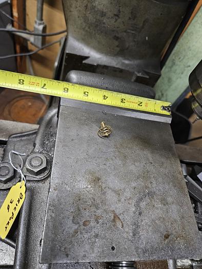 Used Bridgeport Milling Machine 36 inch Table Vise & Power Feed