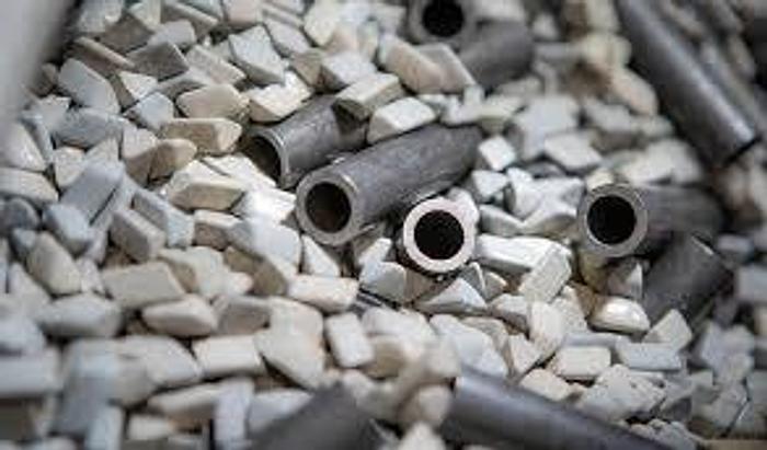 Used Sweco 1.2 Cubic Ft Vibratory Finisher 220V 3 Phase Polish Debur Metal Fast Finishing