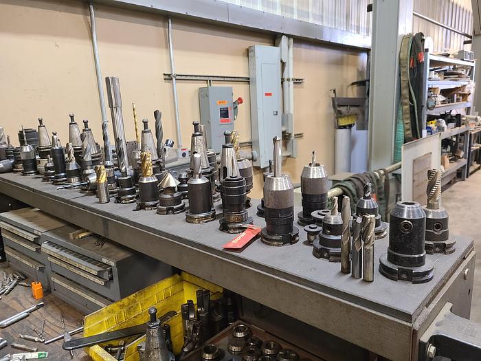 Used Milltronics VM25 CNC Vertical Milling Machine with Tooling