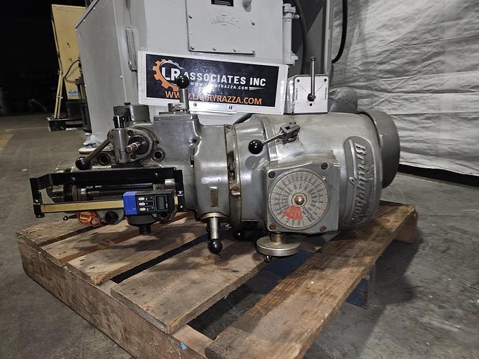 Used Bridgeport Variable Speed Mill Head 1-1/2 HP 230V 3 Phase HEAD REPLACEMENT ...TESTED!!!