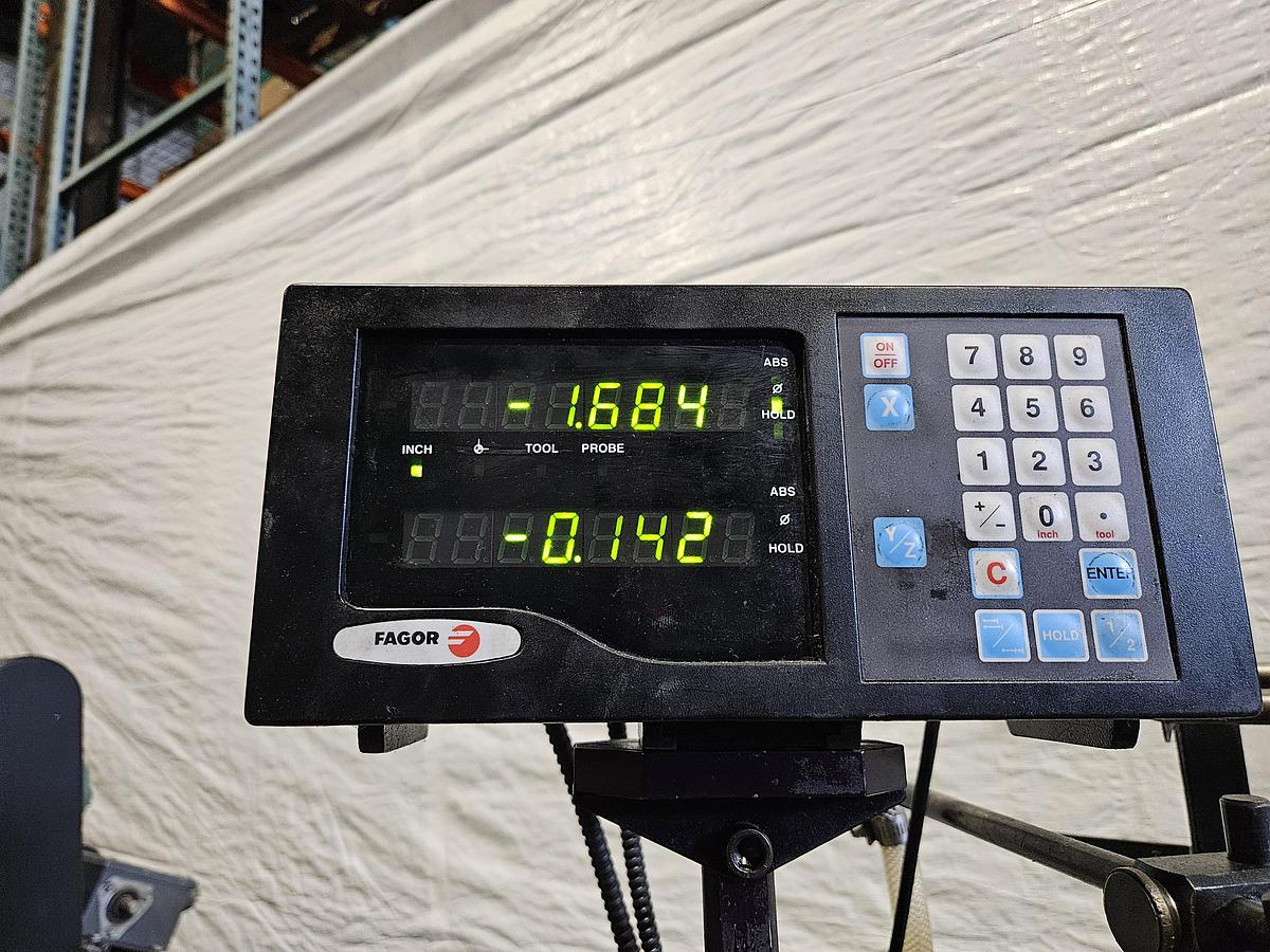 Used Hardinge HC Precision Lathe with Fagor DRO & Loaded with Tooling! – TESTED & in Excellent Condition!