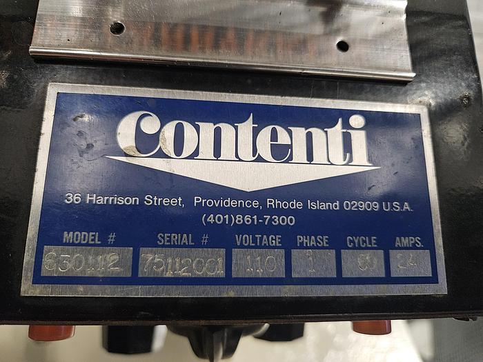 Refurbished Contenti 12" Rubber Mold 3 Post Vulcanizer 110 Volt Make Spin Cast Molds Fishing Tackle Jigs