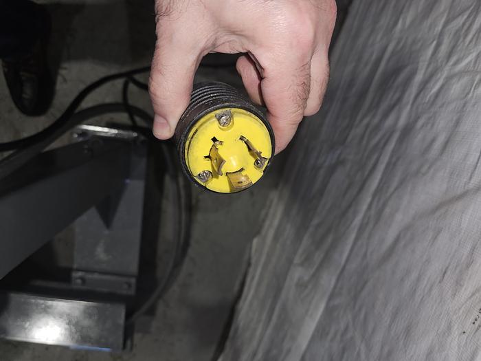 Used Coilmate Presspal Motorized Stock Reel Payoff Feed with Dancer Arm Control for Stamping Press Feeder