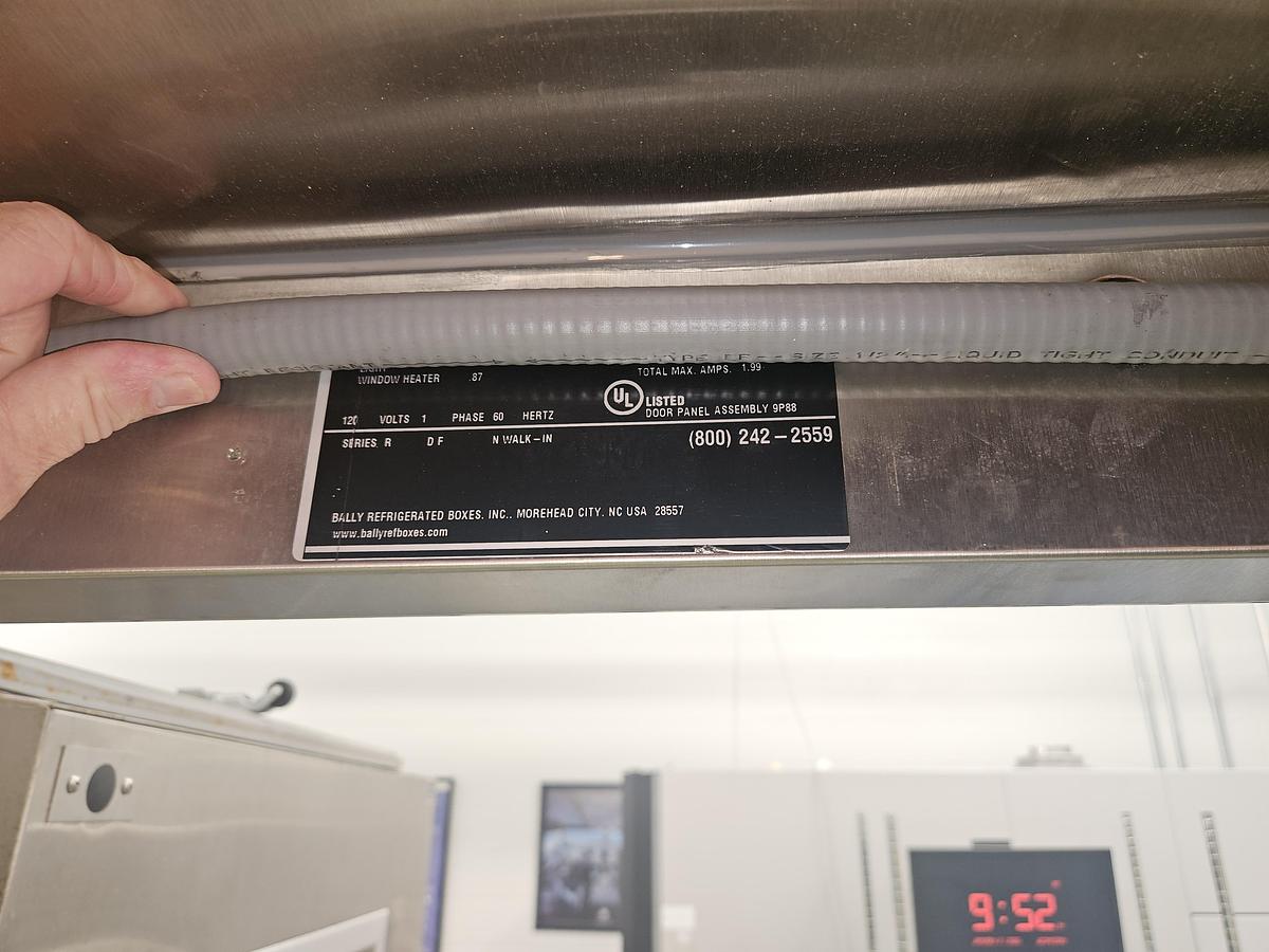 Used Bally Walk-In Environmental Test Chamber with Temperature & Humidity Control 126"x96"x90"H