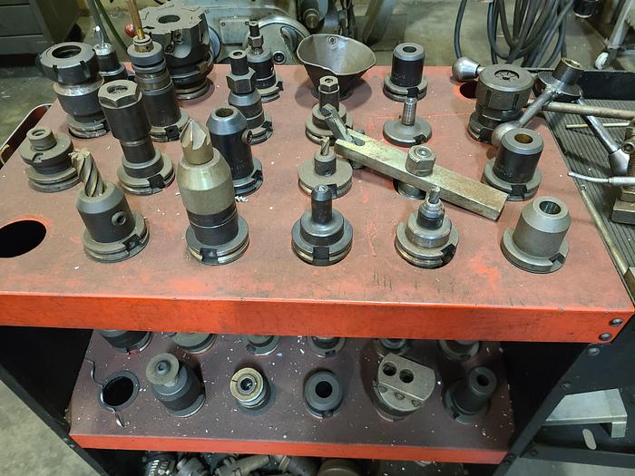 Used Milltronics VM25 CNC Vertical Milling Machine with Tooling