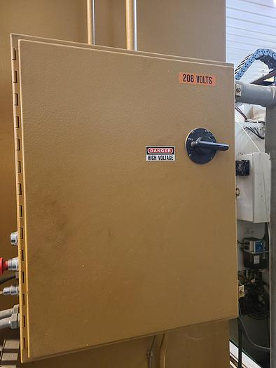 Used Standard Metal Brake Model AB 200 with Back Gauge  Serial Number F100321291