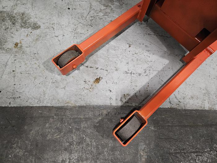 Used Beech Presto Electric Lift Truck with Roller Table Slide Heavy Items 70 inch max height 12 volt with charger