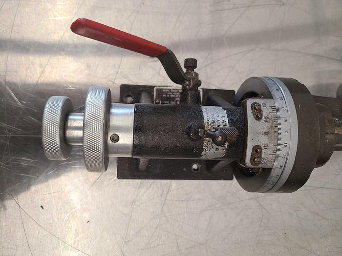 Used Whirley-Gig LAST WORD Model B Rotary Spin Index Grinding Fixture Pin Grinder