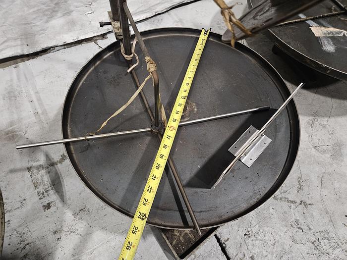 Used 24 inch Stock Reel Metal Material Strip Wire Payoff Stamping Machine Feed