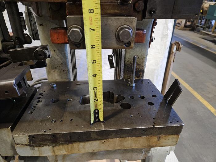 Used Perkins 9 Ton Punch Press Crimping Stamping Steel Brass
