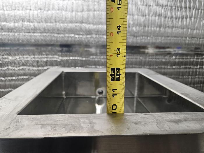 Used Branson Ultrasonic Cleaner 25 kHz Wash System with Heated SS Tank & Basket 5 Gallon Capacity