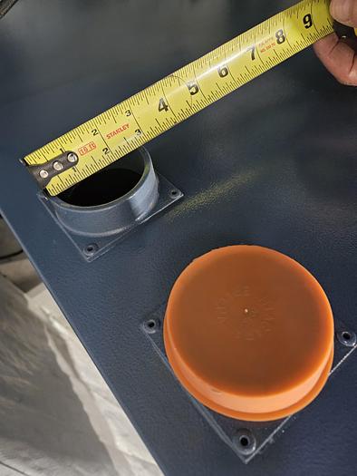 Used ARBE DC-802 Dust Collector Industrial Vacuum High Suction Machine 110V 1000 CFM 