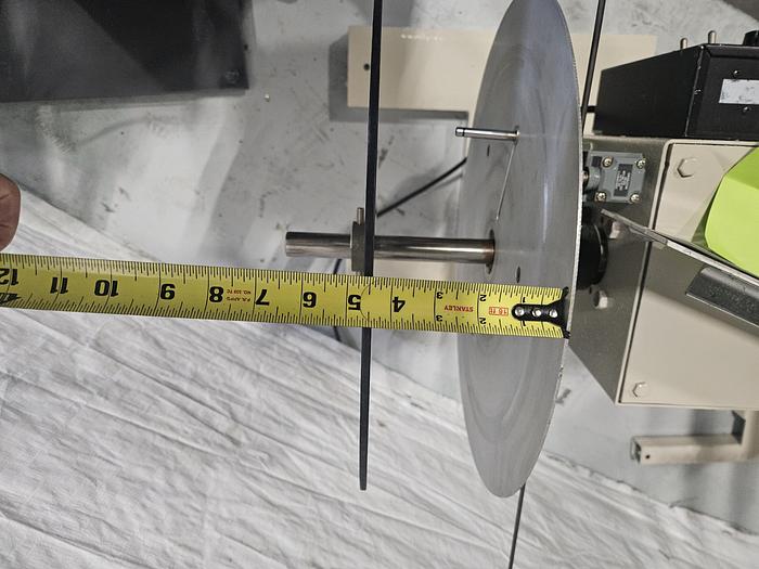 Used Motorized Stock Reel Material Payoff Feed Automatically Feeds Metal Stock To Press