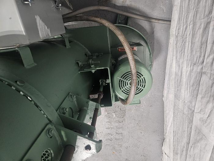 Refurbished New Holland Refurbished K-24 12" Spin Dryer 480V with Electric Heat and NEW Polypro Basket!!