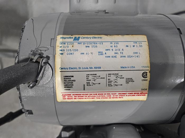 Used 3" Metal Scrap Chopper soft steel Brass Copper Aluminum Recycle Flat Stock & Wire