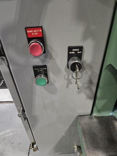 Used 10 Ton Mechanical Punch Press with 3" Rapid Air Feed Stamping Brass Steel Automatic or Single Operation... Excellent Condition!