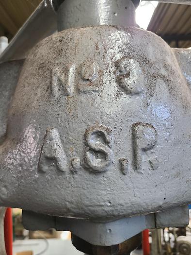 Used 15 Ton Super Heavy Duty Screw Fly Press Metal Smith Forging 