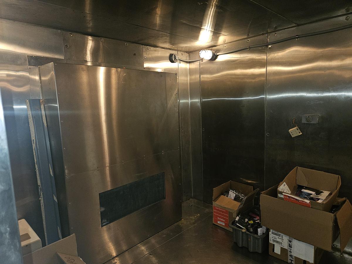 Used Bally Walk-In Environmental Test Chamber with Temperature & Humidity Control 126"x96"x90"H