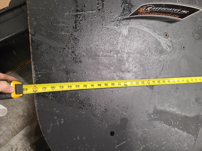 Used Coilmate 48 Inch Motorized 2500 Lb Material Stock Decoiler Payoff