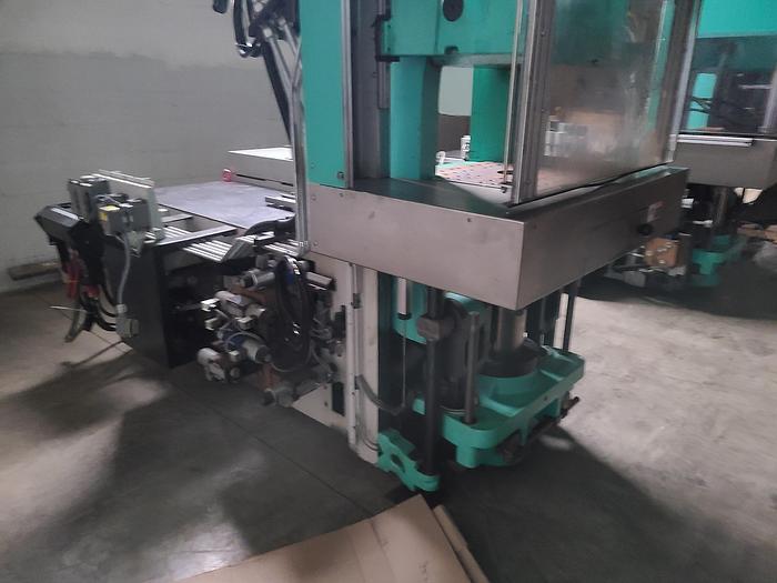 Used 55 Ton Arburg Vertical Injection Molding Machine Model 375V 500-100 1 ounce shot 2011