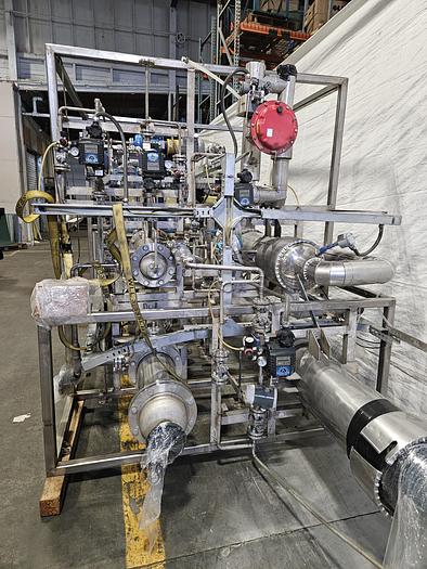 Used VOBIS DMSO Solution Fractional Distillation System 25 kg/h Built in 2020 in Pristine Condition!
