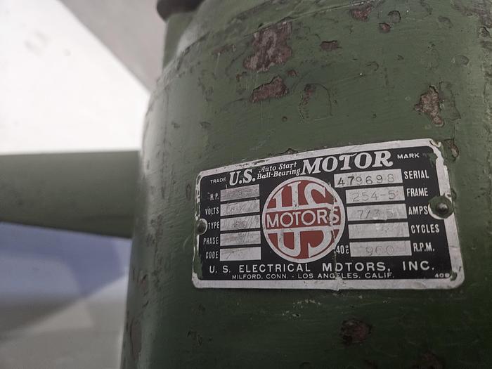 Used Bliss 20 Ton No. 62 Stamping Punch Press Metal Stamper 220V 3PH