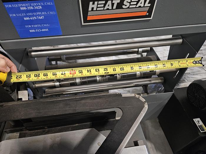 Used Heat Seal Plastic Shrink Wrap Packaging Machine Model HDS115/8IP