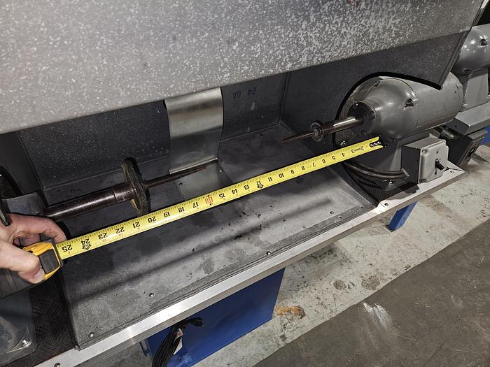 Refurbished Double Head Polishing Buffing Self Contained Machine with Dust Collector 220V 3450 RPM