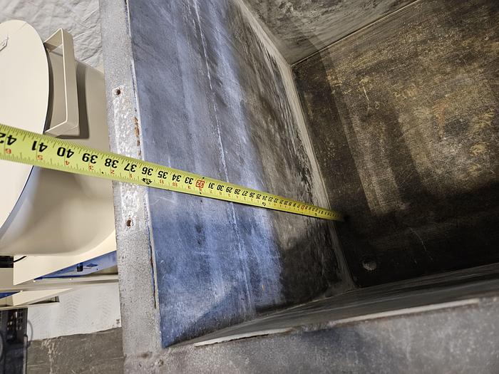 Used Stainless Steel Dipping / Holding Tank 8 Feet long x 36" wide x 36" deep two 4 foot chambers