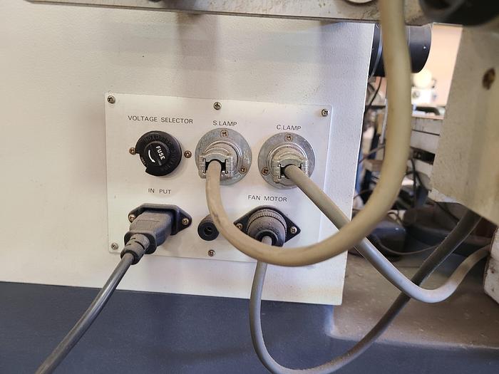 Used Mitutoyo PH 350 Optical Comparator 14 Inch