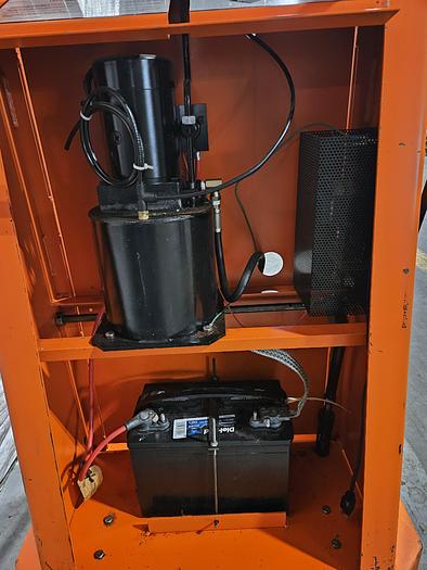 Used Presto BT8127-MOD Electric Lift Truck 126 inch high lifting 200 Lbs. Manual Drive