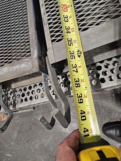 Used  One lot of 10 used Titanium Anode Plating Baskets 10 Baskets = One Price!