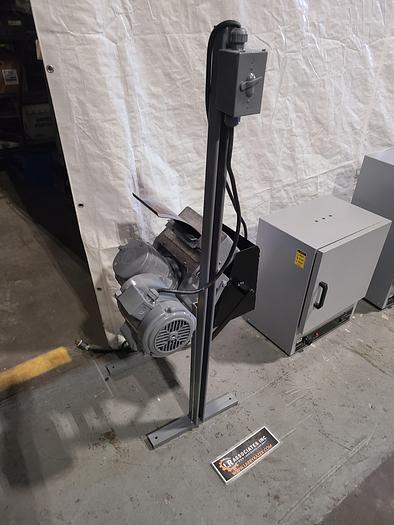 Used Metal Scrap Stock Chopper Chops Recycles Brass Steel