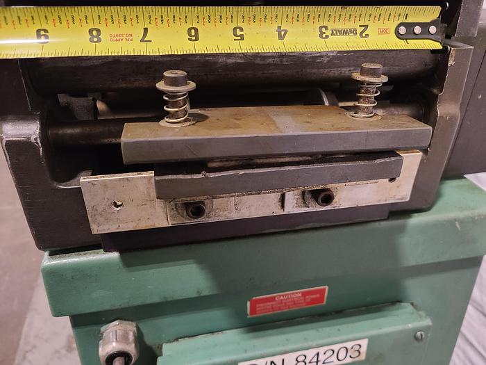 Used RapidAir Motorized 8 Inch Stock Straightener Leveler